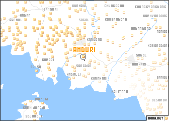 map of Amdu-ri