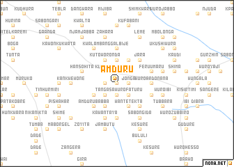 map of Amduru