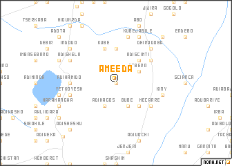 map of Ameeda