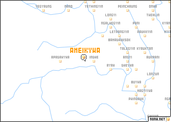 map of Ameikywa