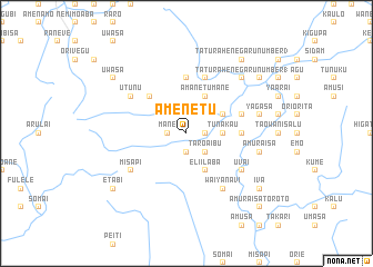 map of Amenetu