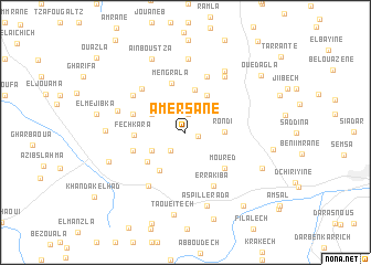 map of Amersane