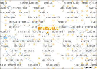 map of Amersveld