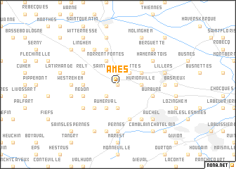 map of Ames