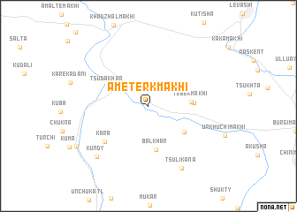 map of Ameterkmakhi