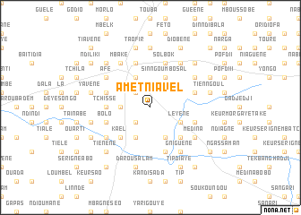 map of Amèt Niavel