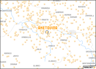 map of Ametovina