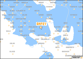 map of Amfey