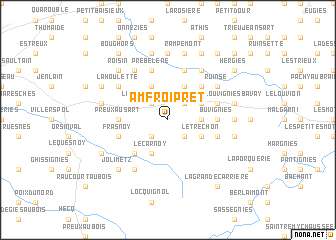 map of Amfroipret