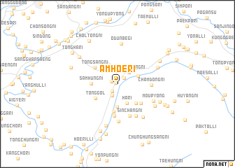 map of Amhoe-ri
