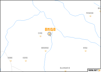 map of Amida