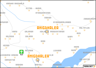map of Amigdhaléa