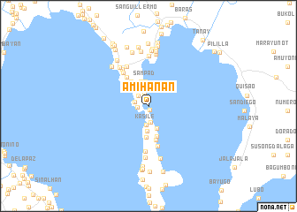 map of Amihanan