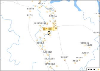 map of Amiiney