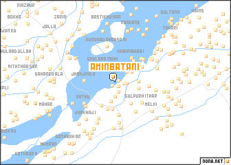 map of Amīn Batāni