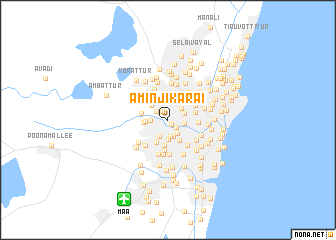 map of Aminjikarai