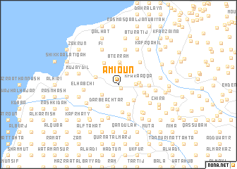 map of Amioûn