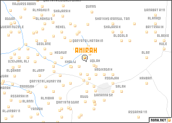 map of ‘Amirah