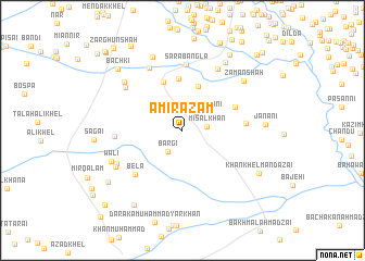 map of Amīr Azam