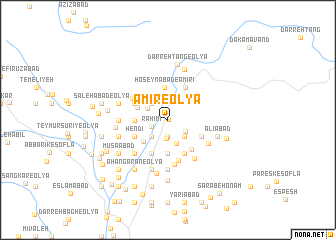 map of Amīr-e ‘Olyā
