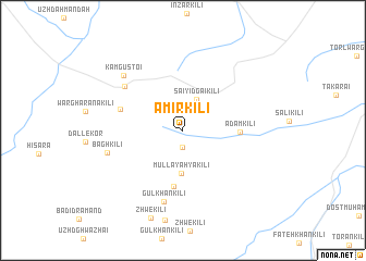 map of Amīr Kili
