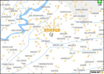 map of Amīrpur