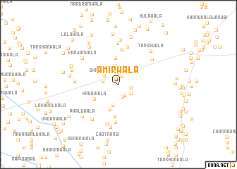 map of Amīrwāla