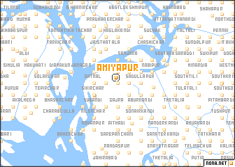 map of Āmiyāpur