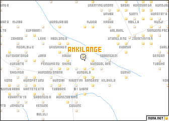 map of Amkilange