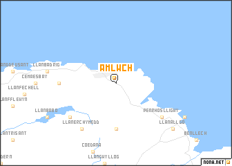 map of Amlwch