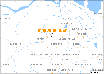 map of Ammavāripālem