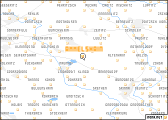 map of Ammelshain