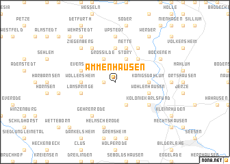 map of Ammenhausen