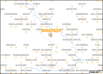 map of Ammensen