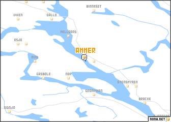 map of Ammer