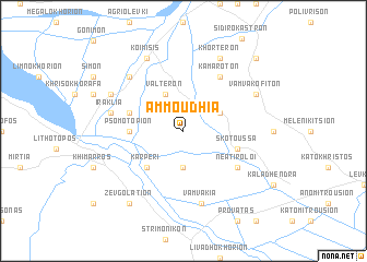 map of Ammoudhiá