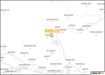 map of Amodzh