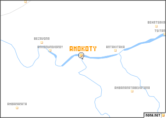 map of Amokoty