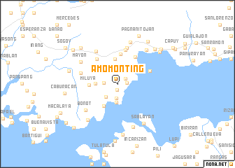 map of Amomonting