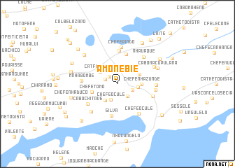 map of Amone Bie