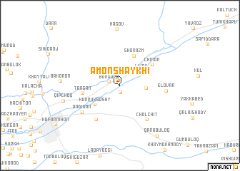 map of Amonshaykhi