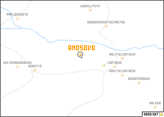 map of Amosovo