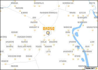 map of Amoso