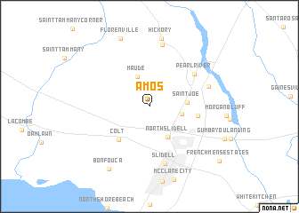 map of Amos