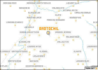 map of Amotóchil
