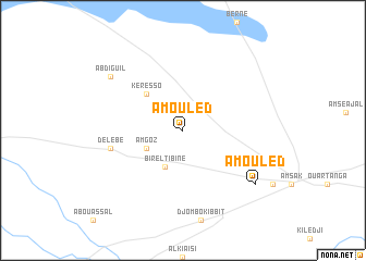 map of Am Ouled
