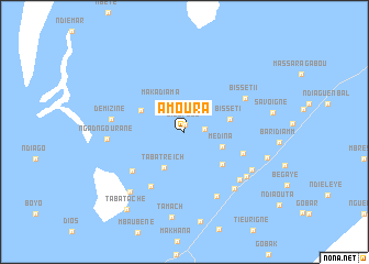 map of Amoura