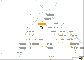 map of A Mou