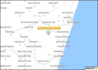 map of Ampahorama
