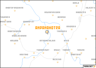 map of Ampamahotra